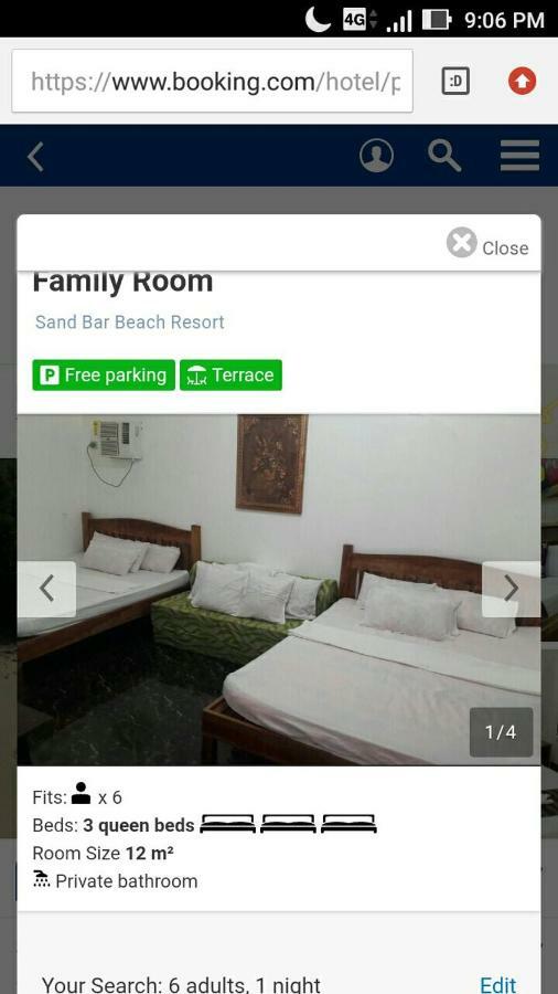Sand Bar Beach Resort Насугбу Екстериор снимка